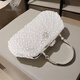 ANDSEEYOU brand clutch bag for women new pearl mobile phone bag mini bag celebrity handbag cheongsam bag evening bag clutch bag 78 beige bracelet 23*14cm