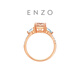 Chow Tai Fook ENZO Pink Realm 18K Gold Morganite Aquamarine Ring for Women EZV312 Birthday Gift No. 15