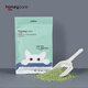 HONEYCARE Good Fate Family Tofu Cat Litter Deodorant Dustless Cat Salt Flushing Toilet Cat Supplies 2.6kg Good Fate Born Tofu Cat Litter + Cat Litter Companion Flavored Tofu Cat Litter