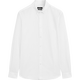Massimo Dutti Rabatt Upgrade 2025 Männer lässig Smart Pendelstil Solid Color Standard Version Pinstripe Shirt 00176716 White M.