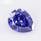 Everlasting leaf tanzanite sapphire loose stone pear-shaped ring surface water drop-shaped zircon blue zircon CZ diamond 3*4mm