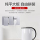 德力西电气（DELIXI ELECTRIC）118型带开关插座墙壁面板家用CD691银色长方形厨房电视墙插 以下规格外形尺寸118*75毫米 螺