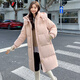 Yalu mid-length down jacket for women 2025 winter new OCC winter wear simple high-end coat winter women