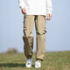 Wassup Sohot work pants men's spring trousers loose trendy casual pants outdoor trousers men's black XL
