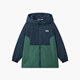 Maqidun (MQD) boys' autumn new product college style contrasting top medium large children's hooded windproof jacket Navy blue 140