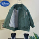 Disney (Disney) Boys Baseball Jacke 2025 Neue modische Jungen Frühling und Herbstjacke mittelgroß und großer Kinder Herbst Dünne Stil Handsome Khaki Heavy Industry Sticked Jacket 130
