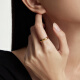 Chow Tai Fooks Zucker Loach Back Goldring Frauenfußball Gold Geburtstagsgeschenk (Arbeitsgebühr: 180 min) EOF1424 Nr. 13 Full Gold ca.