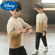 迪士尼（Disney）童装男童加绒套头毛衣新款秋冬洋气中大儿童羊毛衫针织打底衫加厚 加/绒蓝色 160