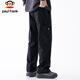 Paul Frank Pants Men's Loose Overalls Men's Spring American Outdoor Casual Pants Men's Pants Long Black XL