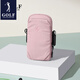Golf (GOLF) 2025 Outdoor Cycling Fitness Mobile Phone Bag Men's and Women's Running Sports Arm Wristband Arm Bag Single Shoulder Crossbody Bag Mini Soft Mist Powder