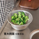 Shuangshan 304 stainless steel drain strainer, fried oil strainer, vegetable and fruit drain basket, household frying strainer strainer, stainless steel strainer - diameter 23cm