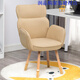 Silla de computadora XMSJ para el hogar Protección de la cintura de la cintura silla de maquillaje de madera sólida Estudio de estudiantes de la universidad Estudio de estudiantes