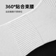 Modal [100% pure cotton] men's summer thin 10A antibacterial, anti-odor and wear-resistant medium-long tube white sports socks [10A grade antibacterial] medium tube white 4 pairs, uniform size