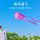 Bud Bud Children's Pocket Kite Girl Boneless Portable Cartoon plegable Práctico Práctico 3-6 años Breeze Fly Fly Outdoor Toys