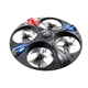 
Four-axis UFO aircraft foam remote control aircraft children's intelligent suspended flying saucer boy's luminous toys Shenzhou Patriot_Satellite Intelligent High-level Setting 2 Batteries/Send Accessories + Remote Control Battery + Tutorial