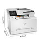 HP (HP) 281fdw A4 color laser printer copy and scan multi-function all-in-one machine continuous copy and scan automatic double-sided printing home office 281fdw print copy scan fax + wired and wireless) black color at the same speed