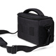 Jichuan Camera Bag Shoulder Crossbody Photography Bag SLR Mirrorless Digital Camera Liner Bag Storage Bag Portable Handheld Waterproof Suitable for Canon Sony MR70 Black Small