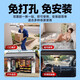 Lichuangzhi Xiaomi Machine Adecuado para la cámara Maoyan Home Monitor pequeño Visualización remota de teléfono móvil micro inalámbrico sin instalación MI portátil de alta definición Visión nocturna Black + Memory Card [Visualización en tiempo real remoto móvil]
