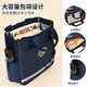 UNIVERSITY OF OXFORD Tuition Bag Primary School Male and Female Tote Bag Hand-carrying Book Bag Children's Crossbody Bag Tuition Bag Backpack 1194 Blue
