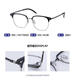V Brand Micropa Business Pure Titanium Ultra Light Men and Women Fashion Fashion Shape Retro Cadre Lunets Cadre Myopie Cadre V9755 02-Black
