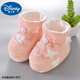 Disney baby shoes thickened warm soft sole in autumn and winter 0-3-6-December baby shoes socks cotton shoes toddler shoes 1 year old pink bohemian 1 piece average size L sole length 13cm suitable for babies 6-18 months