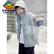 G.duck children's clothing boys summer sun protection clothing jacket 2024 new medium and large children summer boys thin breathable sun protection clothing gray 150 cm