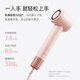 POREE high-speed hair dryer for household use with 200 million+ negative ions for hair care, strong wind, quick drying and noise reduction, portable high-power hair dryer as a holiday birthday gift for your girlfriend, NTC intelligent constant temperature system, True Love Powder PH1651