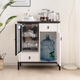 Xiaomi Mi Department is a new universal tea bar machine for elderly and children, boys and women, water dispenser, household fully automatic high-end light luxury living room with disinfection intelligent integrated cabinet, insulation + boiling water + disinfection 9922la three doors - warm