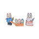 Familles sylvaniennes Version japonaise de la famille Husky jouant des jouets de filles maison et des cadeaux d'anniversaire de poupée pour les enfants