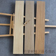 XMSJ Porzellan Doppel Null Holzkornfliesen 2001200 Leichtes französisches Wohnzimmer und Schlafzimmer Anti-Rutsch-Holzkornfliesen Imitation Massivholzbodenfliesen Original braune Farbe 12250 200x1200