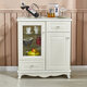 Shifuju Tea Bar Schrank Wasserspender integrierter europäischer Teebar Maschine Wohnzimmer Vollautomatisch 2024 Integrierter Schrank High-End Intelligent 9902 Vollautomatisch Eis warm