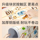 乐乐鱼英文字母表挂图发音早教有声儿童英语启蒙点读学习逻辑 英文+拼音挂图+学前早教卡片机