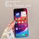 Blue Nizi is suitable for Apple 16pro/max mobile phone case iPhone15promax protective case Apple 13/14pro all inclusive 12/promax anti-fall girl new hard shell 15pro white background *tulip flowers - comes with lens film Apple 16Pro