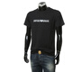 
ARMANI/Armani EA Men's Eagle Mark Slim Elastic Pure Cotton Short Sleeve T-shirt EM000574 AF12349 Dark Blue FB210 XL