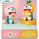 Uraban Doraemon Blind Box Fruit Dingdang Cat Cartoon Doll Cute Bureau Ornements de bureau Doll Small Gift's Small Gift [Fruit] Dorae Random Five [Blind Box]