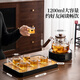 Yipot tea boiling teapot steaming integrated teapot tea boiler tea stove set household tea set with tea table boiling water electric ceramic stove