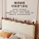 Laisda American Cold Wood Bed Walnut 1,5 метра двойной французский классический мягкий мешок с твердым деревом кровать YF688# 1,5 кровать