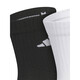 Chaussettes adidas adidas chaussettes masculines chaussettes de femmes trois paires de quatre saisons régulières de chaussettes courtes peu profondes chaussettes de sport à talons bas moyennes / jc9272 / trois paires l (tailles suggérées 42-46)