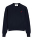 Ami Paris 25SS Круглый шейный свитер женский цвет Bffks111kn0025. 20 XS