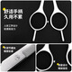 Qioh special scissors for dog hair cutting, pet grooming scissors, trimming scissors set, curved scissors, Teddy dog hair cutting tool, 6.5-inch dental scissors + comb, combing hair