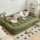 Lazy sofa can lie down and sleep single chair bedroom balcony folding small sofa bed 7374 people collection Single pillow 1 [180*130 super large] + thickened seat cushion