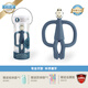 MATCHSTICK MONKEY British Match Monkey Teether Baby Soothes Molars No Tail Anti-Eating Hand Bite Teething Teeth Can Be Boiled Professional Teething Teeth With Final Payment Air Force Blue