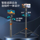 跃路自拍杆360度旋转防抖三轴云台手持手机拍摄稳定器舞蹈瑜伽拍照拍视频自拍杆AI人脸智能跟踪 标配 1.8米防抖自拍杆一体式AI人脸自动智能跟拍