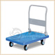 XMSJ Custom Folding Handly Stille Trolley Super Stille Flatebett Lastwagen Pull Truck Handhabung Van Hand Pull Truck Express-Lkw 400 Kilogramm Jin [Jin entspricht 0,5 Kilogramm] 1355*650 Mikrostatik PLA400P-DX
