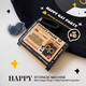 oeinFBI black cat three-fold wallet for women short high-looking cute small wallet for women student card bag ID bag for women [little black cat wallet + black cat pendant] 10.5 wide 8CM