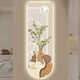 Dekorative Gemälde des vierköpfigen Elefantenporch-Dekorationsmalerei des Korridors im cremefarbenen Corridor Hanging Painting LED LED LEGELMADE T12529 (UV-Feinskulptur ohne Rahmen) 40*120 (empfohlene Wände unter 0,7 Meter) Kristallporzellanbildschirm/Plug-in/Klangsteuerung