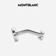 万宝龙（MONTBLANC）男士黑色简约袖扣116642男士礼物