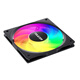 
Zero Degree Shijia UT12015 thin case fan 12 cm PWM intelligent temperature control computer desktop 12cm heat dissipation fan 120mm small four-pin connector Thickness 15mm UT12015 ARGB black (thickness 15mm)