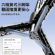 Cyke Selfie Stick Stativ Handheld 2025 Neues Handy Teleskop -Reise -Selfie -Artefakt 360 -Grad -Rotation Vollautomatischer Multifunktion tragbarer Ständer [1,3 Meter hell schwarz] Aluminiumlegierung + stabiler Stativ + kostenlose Bluetooth -Fernbedienung