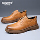 
SNGUNY high-end light luxury brand casual leather shoes men's 2042 autumn new casual shoes men's trendy business formal shoes men's shoes black 9913 39